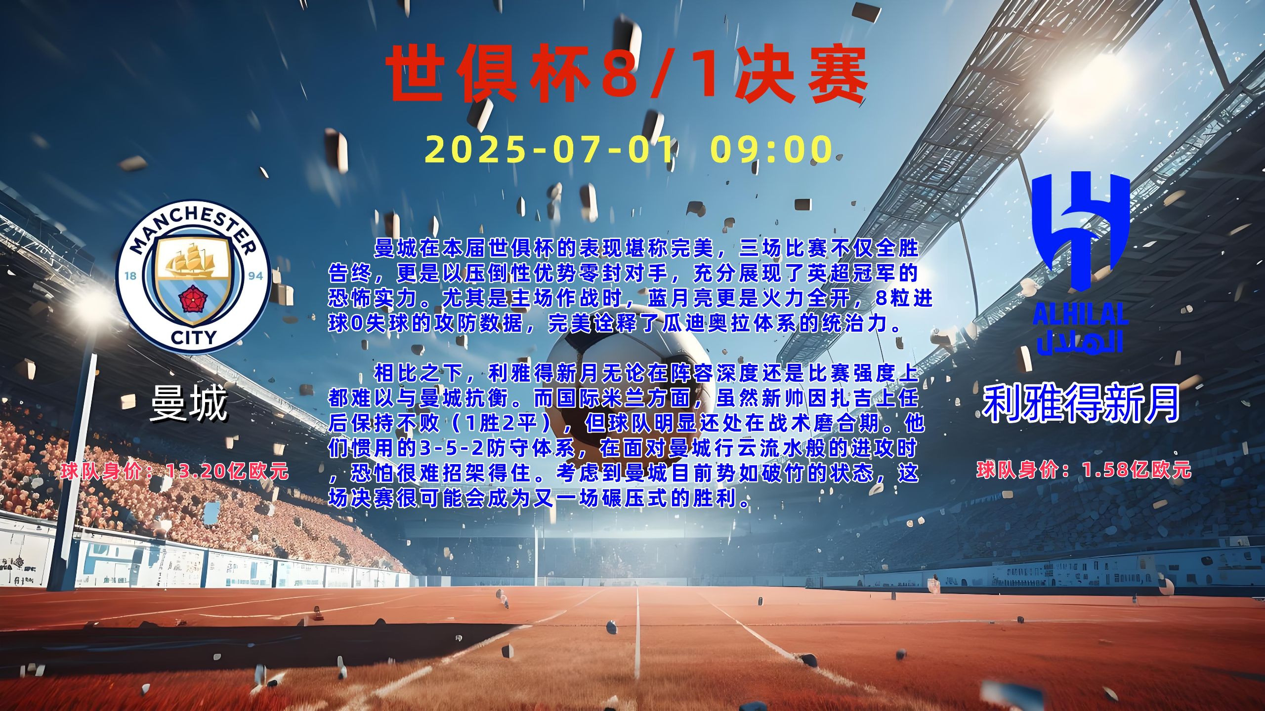 关于都灵量子铁律绞杀曼市量子狂飙！世俱杯尤文图斯血拼曼城的信息